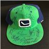 Image 1 : TEAM SIGNED VANCOUVER CANUCKS BALL CAP w/ LUMME, WELLWOOD, KEARNS...)