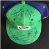 Image 2 : TEAM SIGNED VANCOUVER CANUCKS BALL CAP w/ LUMME, WELLWOOD, KEARNS...)