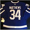 Image 1 : AUSTON MATHEWS SIGNED ADIDAS PRO MAPLE LEAFS JERSEY ( FANATICS COA)