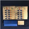 Image 1 : DONALD TRUMP ONE MILLION DOLLAR GOLD NOVELTY BANK NOTES