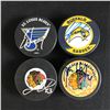 Image 1 : AUTOGRAPHED HOCKEY PUCK LOT