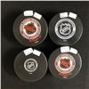 Image 2 : AUTOGRAPHED HOCKEY PUCK LOT