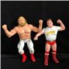 Image 1 : HIGH GRADE LJN WRESTLING FIGURES ( MINIMAL WEAR)