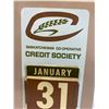 Image 2 : Saskatchewan Co-operative Credit Society Perpetual Calendar- Complete with Cards