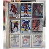 Image 2 : Binder of 76 Mint/Near Mint Promotional ( Promo) Collector Cards Mostly Hockey
