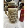 Image 3 : Avon Collector Beer Stein with Avon After Shave Lotion Bottle. Cowboy Designs