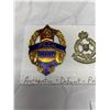 Image 2 : 1 Card of 4 Authentic Police Badges From Around the World  Mexico, Malaysia South Korea and French W