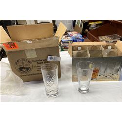 2 Boxes of Drinking Glasses