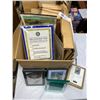 Image 1 : Box Lot of Picture Frames, Mirrors, etc