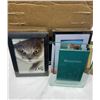 Image 2 : Box Lot of Picture Frames, Mirrors, etc