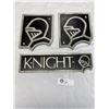 Image 1 : Lot of 3 Knight Trailer Badges