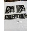 Image 2 : Lot of 3 Knight Trailer Badges