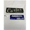 Image 1 : Lot of 2 Vintage Truck Badges Carter and Nahani
