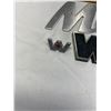 Image 2 : Lot of 3 Truck Badges Mack and White,