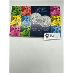 Royal Canadian Mint 2012 60 Celbrating 60 Years In the Making $20 Coin. .9999 Pure Silver with Origi