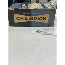 Vintage Box of Champion Spark Plugs Unused