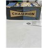 Image 1 : Vintage Box of Champion Spark Plugs Unused
