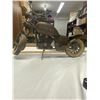 Image 2 : Vintage Motorcycle Folk Art Measures 18" L x 10" H