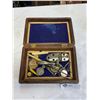 Image 2 : Nice Wooden Box Filled with Interesting Collectibles