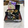 Image 2 : Small Box of Jewelry Etc