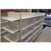 Image 11 : 1 Frestanding Metal Shelving Unit w/ Removable End Shelves 9ft, 2 Inches Long, 1ft Depth on Each Sid