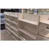 Image 14 : 1 Frestanding Metal Shelving Unit w/ Removable End Shelves 9ft, 2 Inches Long, 1ft Depth on Each Sid