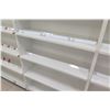 Image 9 : 1 Frestanding Metal Shelving Unit w/ Removable End Shelves 9ft, 2 Inches Long, 1ft Depth on Each Sid