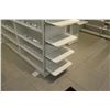 Image 3 : 1 Frestanding Metal Shelving Unit w/ Removable End Shelves 9ft, 2 Inches Long, 1ft Depth on Each Sid