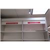 Image 2 : 2 Sections of Metal Wall-Mount Shelving (Each Section 37"W x 16"D x 10ft Tall)