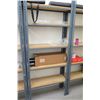 Image 5 : 4 Freestanding Metal-Frame Industrial Shelving Units (contents of shelves not included)
