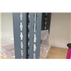 Image 8 : 4 Freestanding Metal-Frame Industrial Shelving Units (contents of shelves not included)