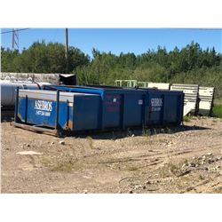 Skidded garbage / used oil container N/A