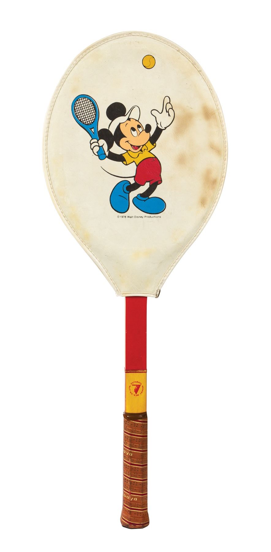 Disney Racket Padel Walt Disney World Mickey Mouse Tennis Racquet. - Van Eaton Galleries