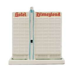 Disneyland Hotel Ceramic Coin Bank.