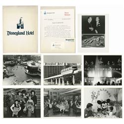 Disneyland Hotel Press Packet.