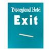 Image 1 : Disneyland Hotel Exit Sign.