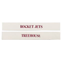 Pair of Attraction Closure Signs.