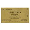 Image 1 : Disneyland Gold Food Ticket.