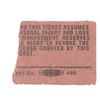 Image 2 : Opening Year Adult Admission Ticket Stub.
