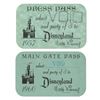 Image 1 : Pair of Vintage Disneyland Admission Passes.
