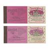 Image 1 : Pair of 25th Anniversary Courtesy Guest Ticket Books.