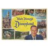 Image 1 : Walt Disney Signed 1960 Disneyland Guidebook.