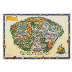 2005 Disneyland Souvenir Map.