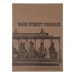 "Main Street Vehicles" Operations Guide.