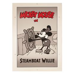 Mickey's House "Steamboat Willie" Poster.