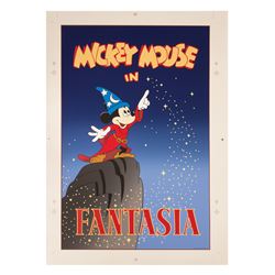 Mickey's House  Fantasia  Poster.