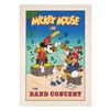 Image 1 : Mickey's House "The Band Concert" Poster.