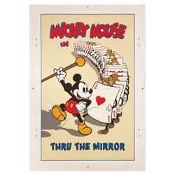 Mickey's House "Thru the Mirror" Poster.