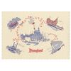 Disneyland Lands Placemat.