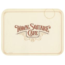 Town Square Cafe Placemat.